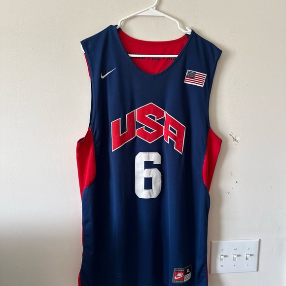 Nike USA Basketball Jersey - Blue and Red
